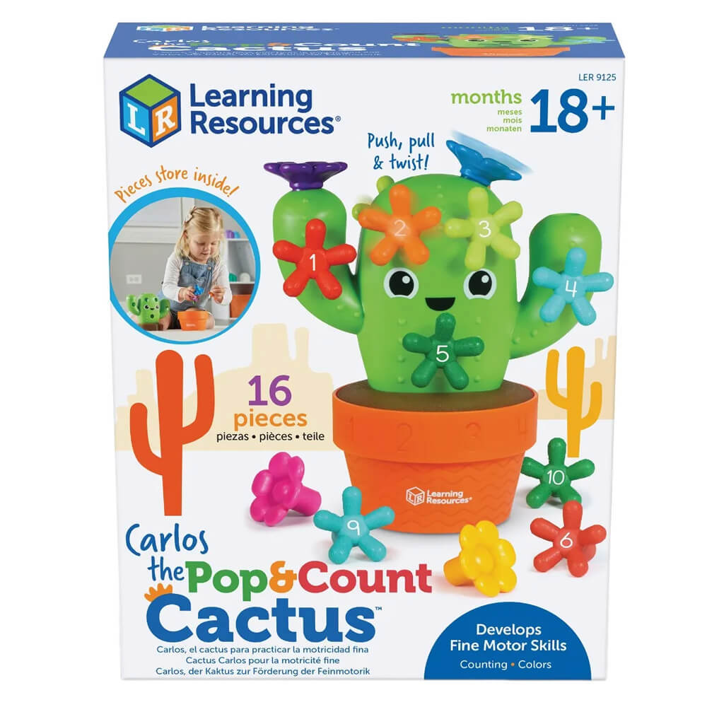 Learning Resources Carlos The Pop & Count Cactus